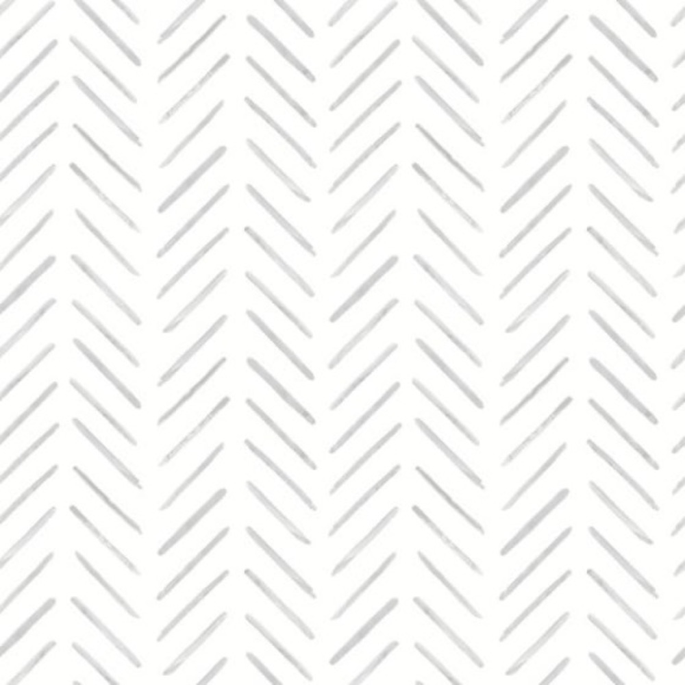 Magnolia home Painted Herringbone Gray York Wallpaper